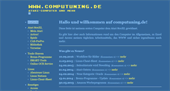 Desktop Screenshot of computuning.de